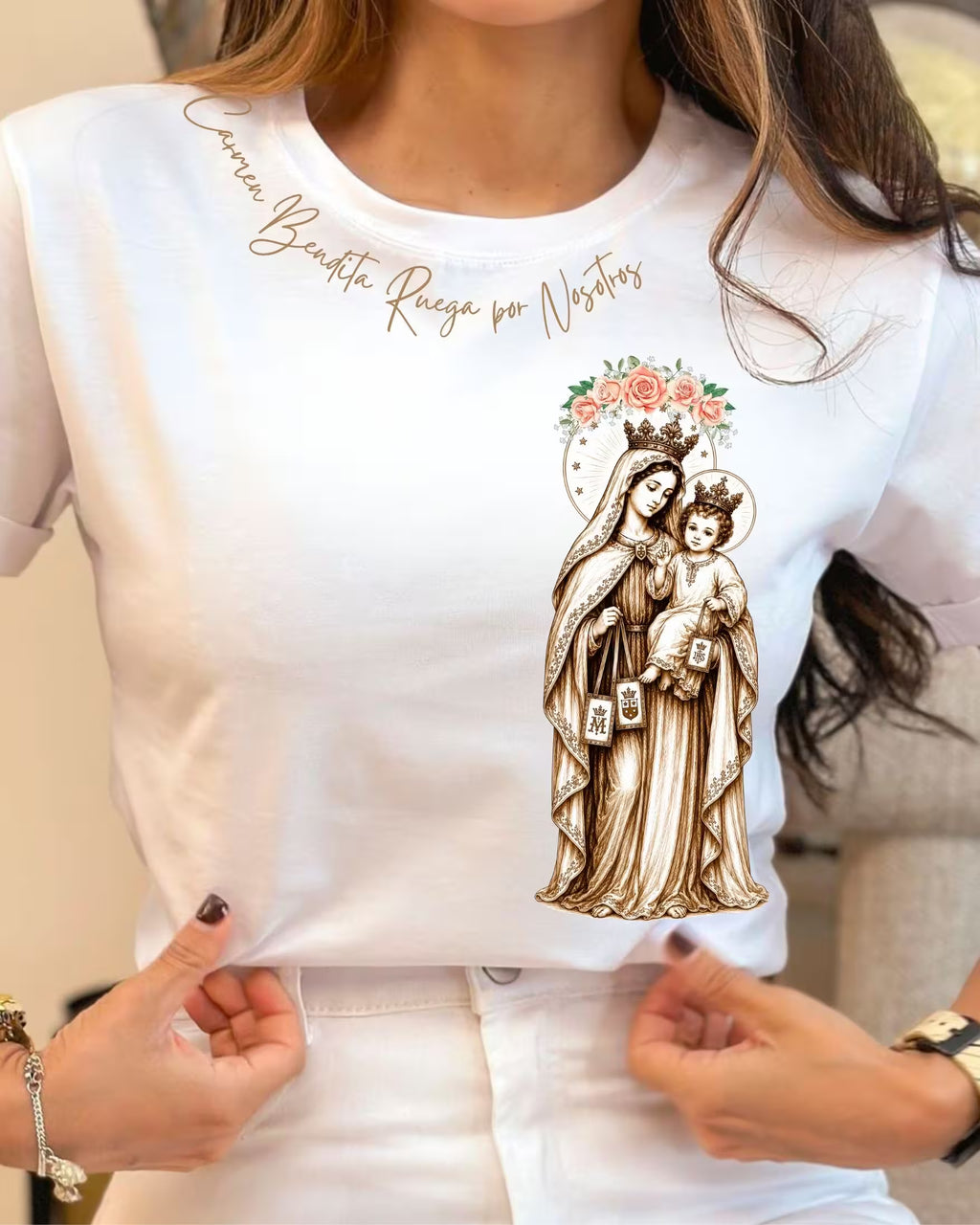 NUEVA Carmen Contigo™ | Fe T-Shirts