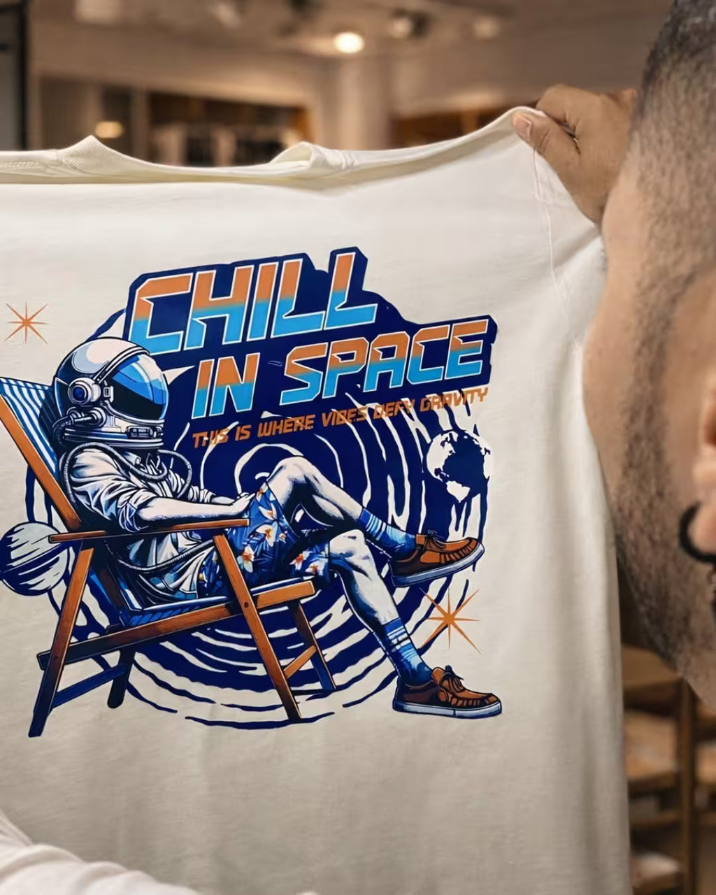 NUEVA Chill in Space™ | Elite T-Shirts