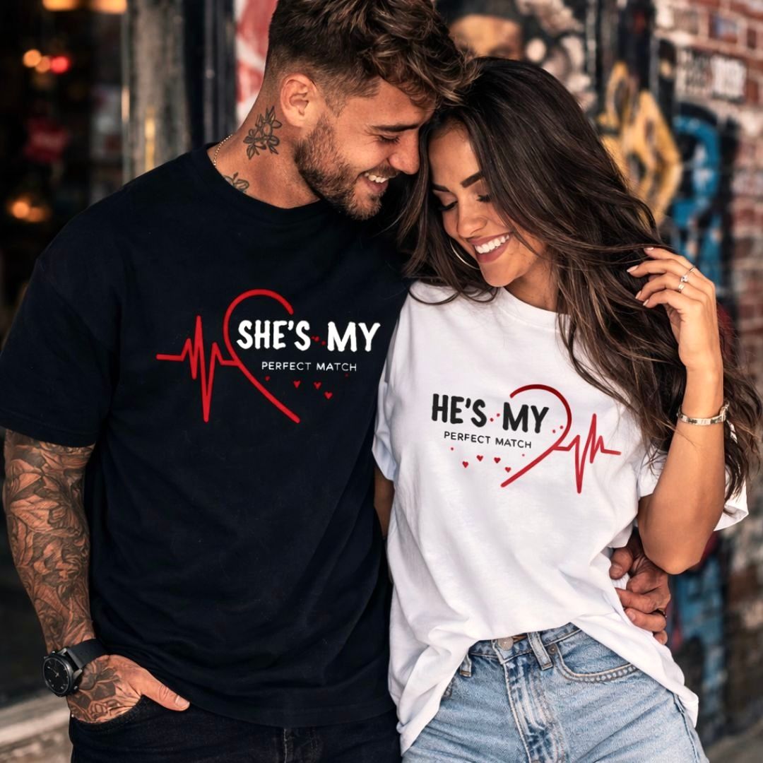 NUEVO Dúo Love ConeXion™ | Pareja T-Shirts