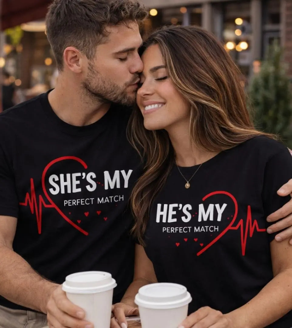 NUEVO Dúo Love ConeXion™ | Pareja T-Shirts