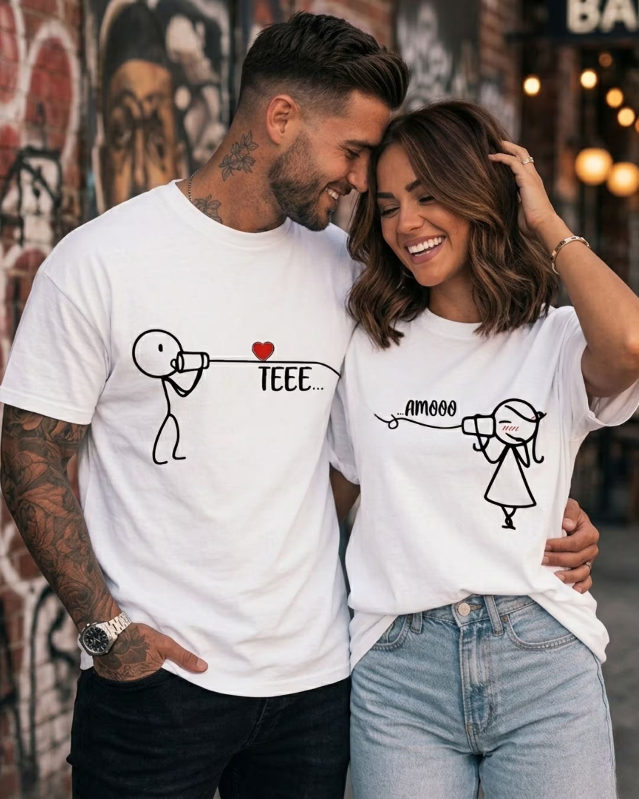 NUEVO Dúo Match de Amor™ | Pareja T-Shirts