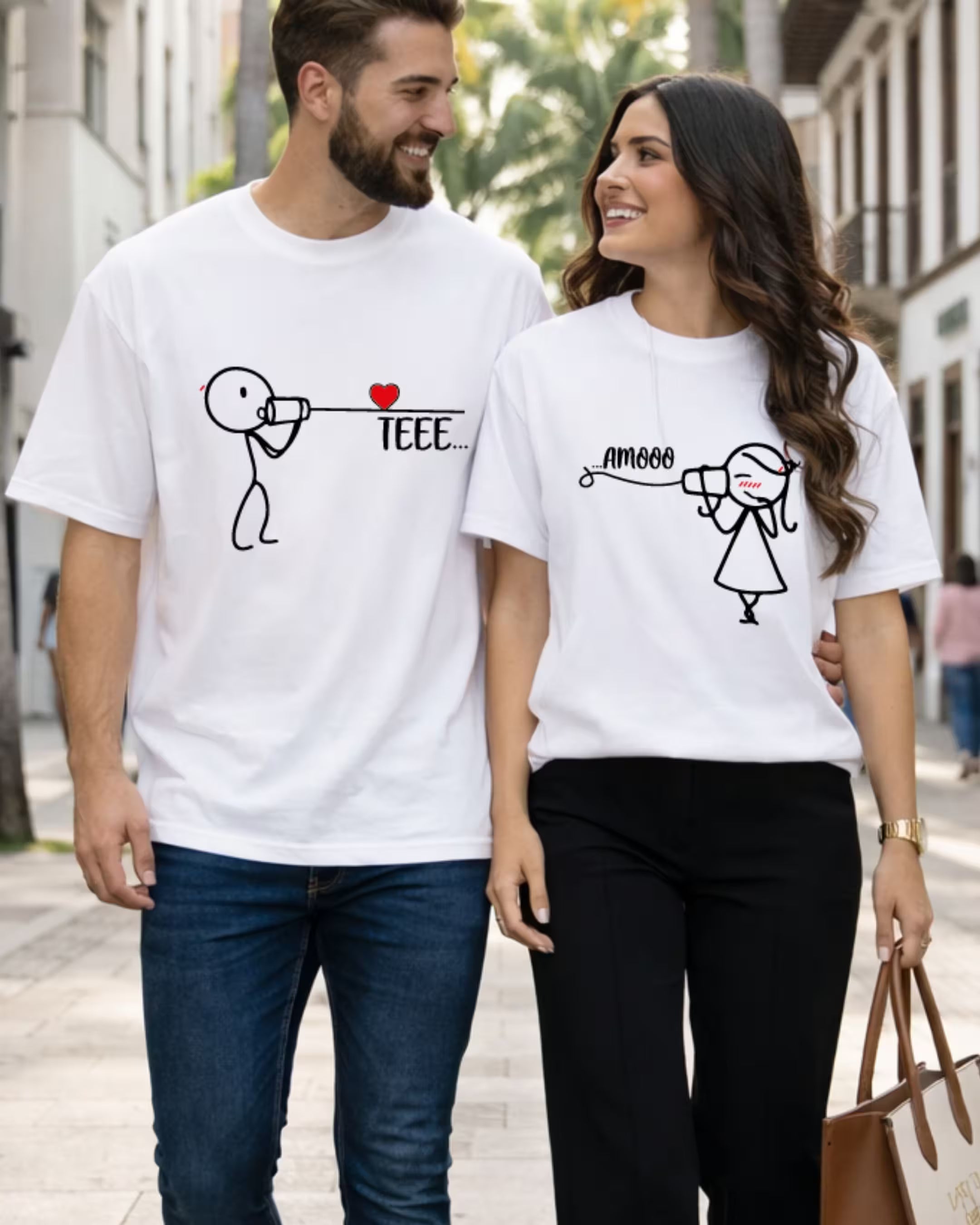 NUEVO Dúo Match de Amor™ | Pareja T-Shirts