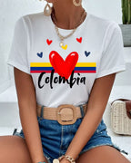 NUEVA Late Colombia™ | Tricolor T-Shirts