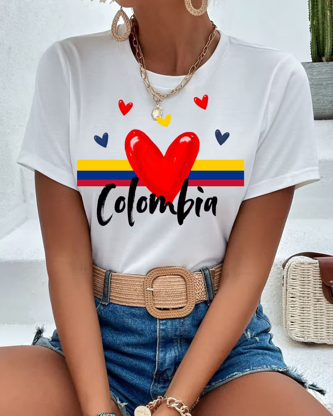 NUEVA Late Colombia™ | Tricolor T-Shirts