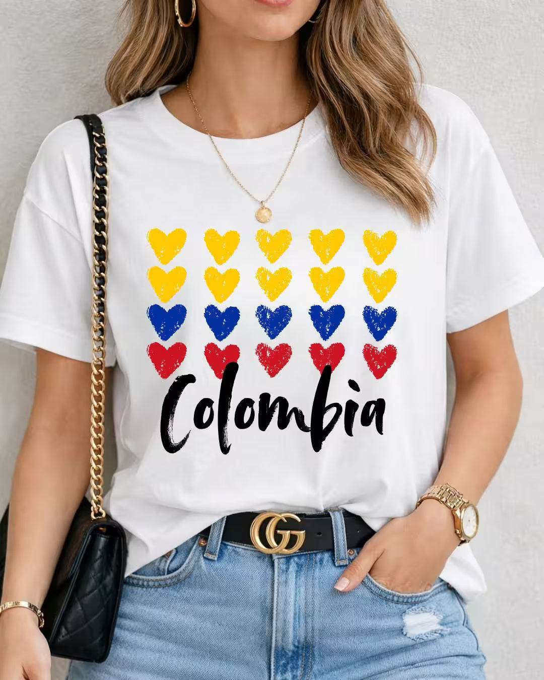 NUEVA Late Colombia™ | Tricolor T-Shirts