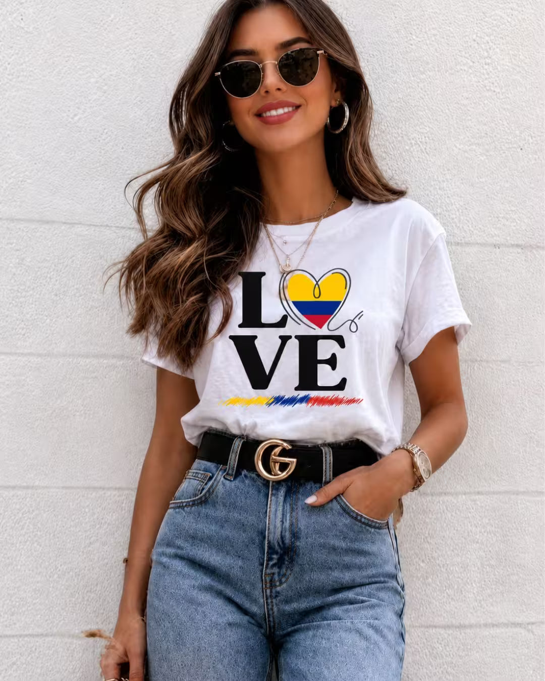NUEVA Late Colombia™ | Tricolor T-Shirts