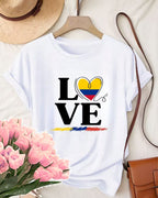 NUEVA Late Colombia™ | Tricolor T-Shirts