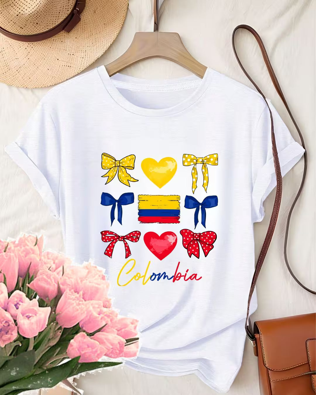 NUEVA Late Colombia™ | Tricolor T-Shirts