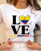 NUEVA Late Colombia™ | Tricolor T-Shirts