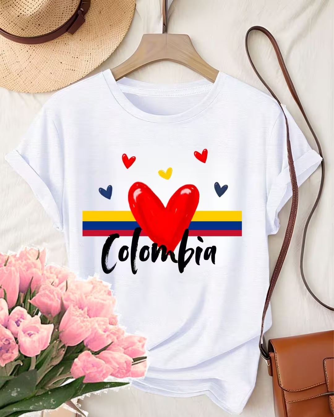 NUEVA Late Colombia™ | Tricolor T-Shirts
